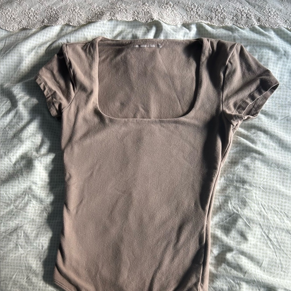 Abercrombie & Fitch Taupe Bodysuit